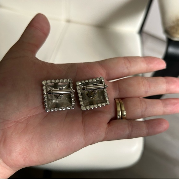 4/$50 nautical wedding Black and Silver Ship Cufflinks 🚢 - Picture 6 of 6